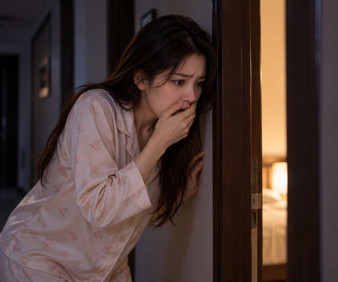 Cuối tuần anh trai chị dâu về chơi, vô tình đi ngang nhìn vào phòng anh chị, tôi khóc không thành tiếng缩略图
