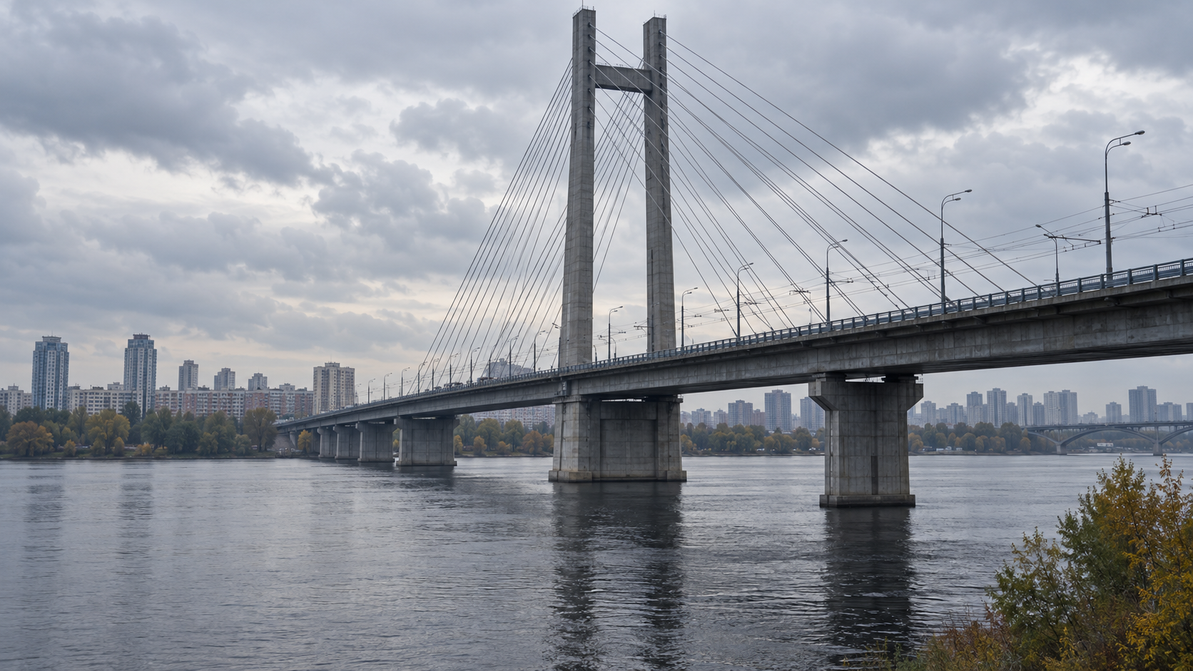 Thủ tướng Đức thăm Kyiv khi cầu phía Bắc tiếp tục bị tấn công缩略图