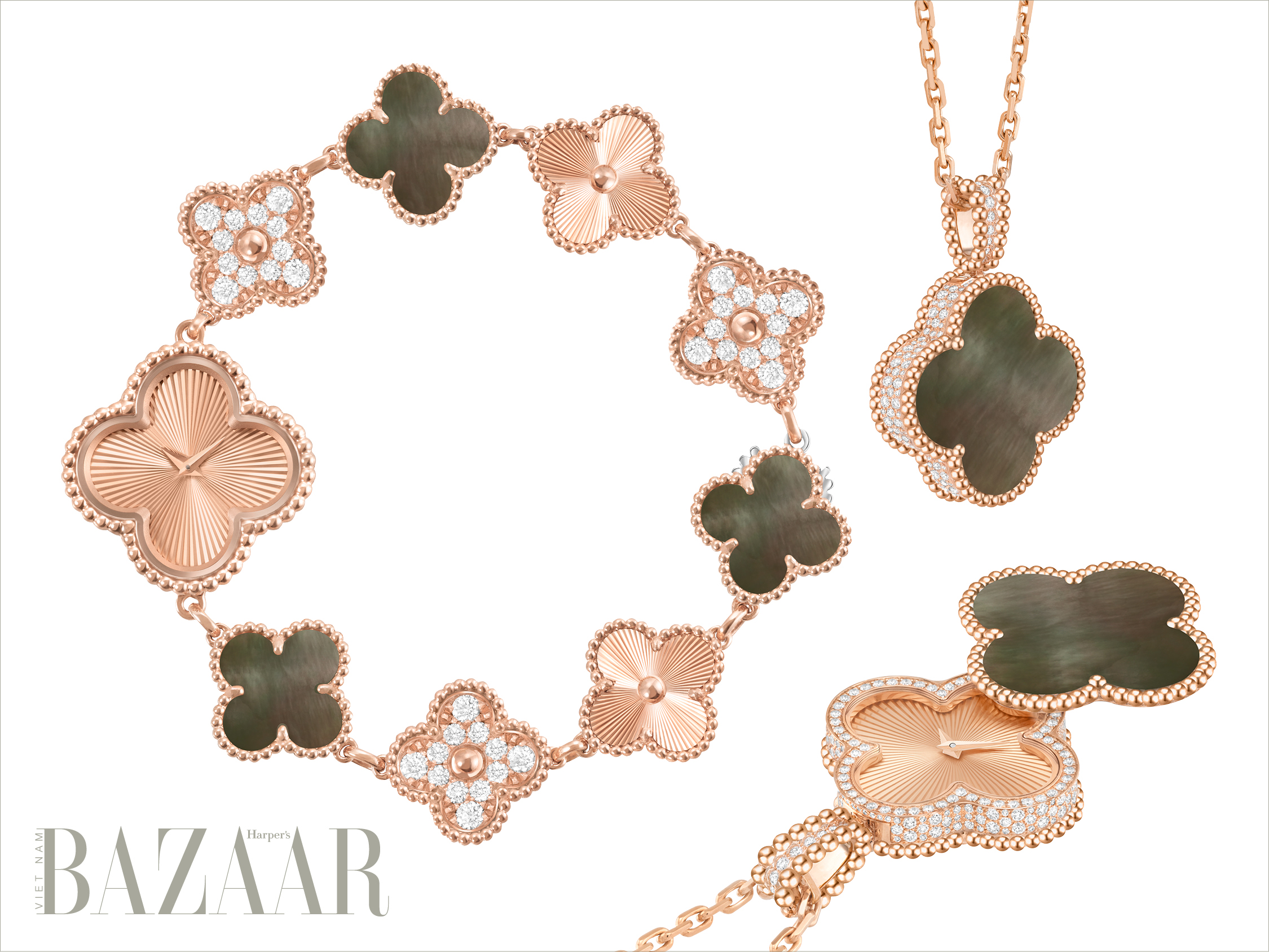 Van Cleef & Arpels ẩn giấu bí mật thời gian trong những đóa hoa Alhambra缩略图