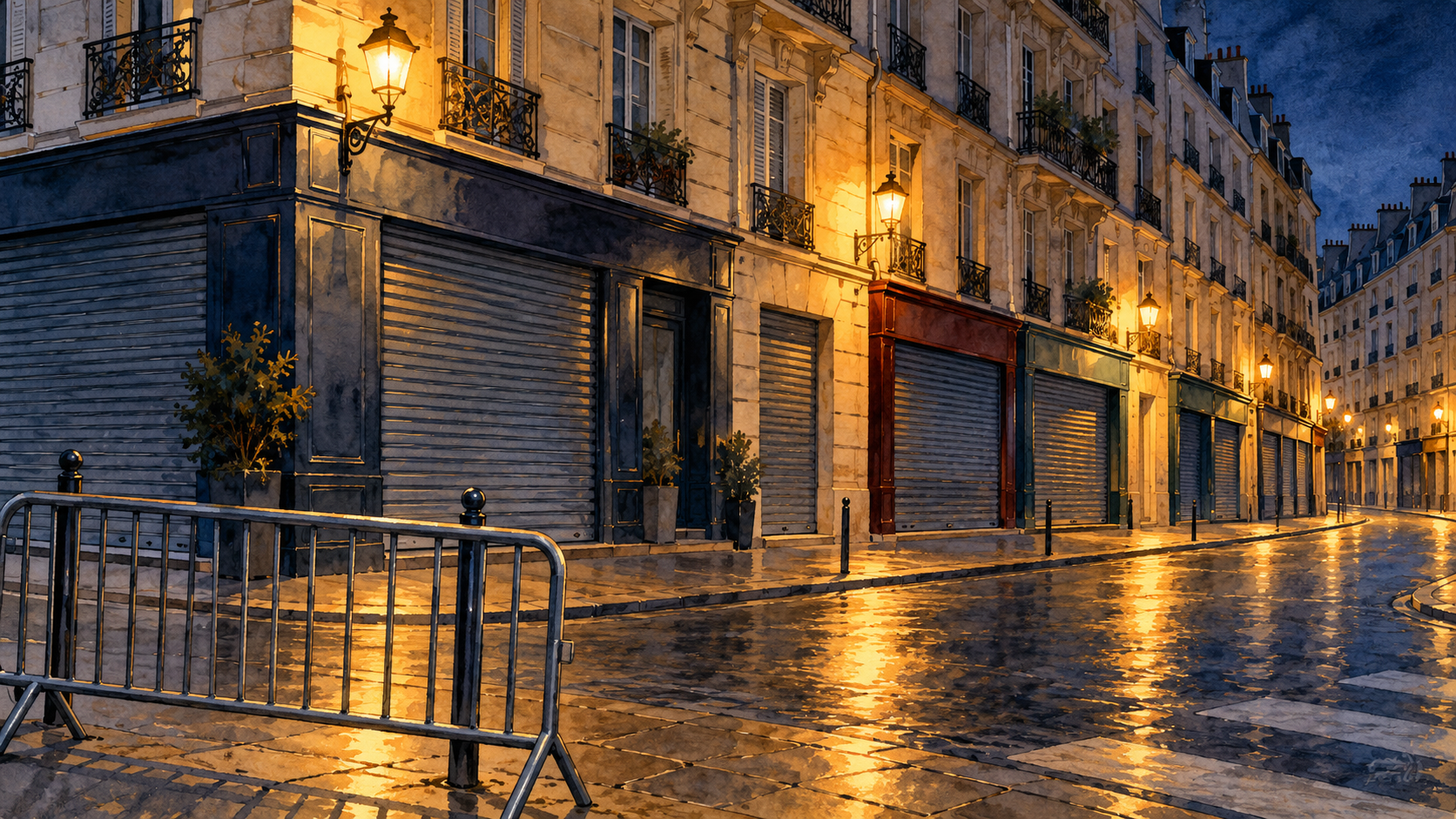 Pháp áp dụng giới nghiêm cục bộ tại một số thành phố và hai khu vực Paris缩略图