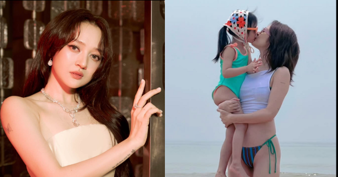 &amp;apos;Gái một con&amp;apos; nổi tiếng Vbiz tuổi 33 trẻ đẹp nõn nà, diện bikini khoe chân dài miên man, ái nữ 3 tuổi xinh xắn như bản sao của mẹ缩略图