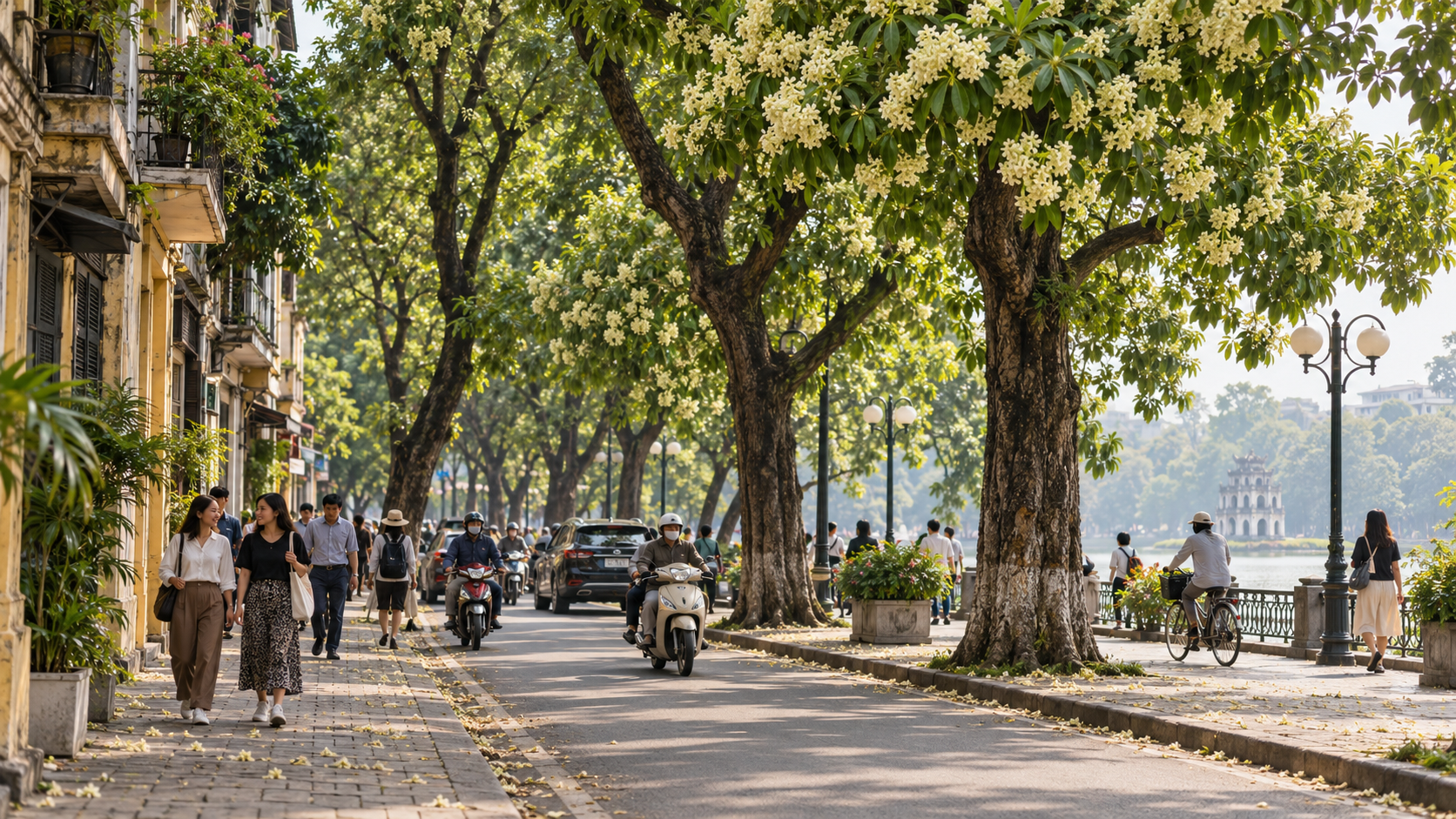 Hà Nội lấy ý kiến dân về mật độ cây hoa sữa, chưa quyết định thay đồng loạt缩略图