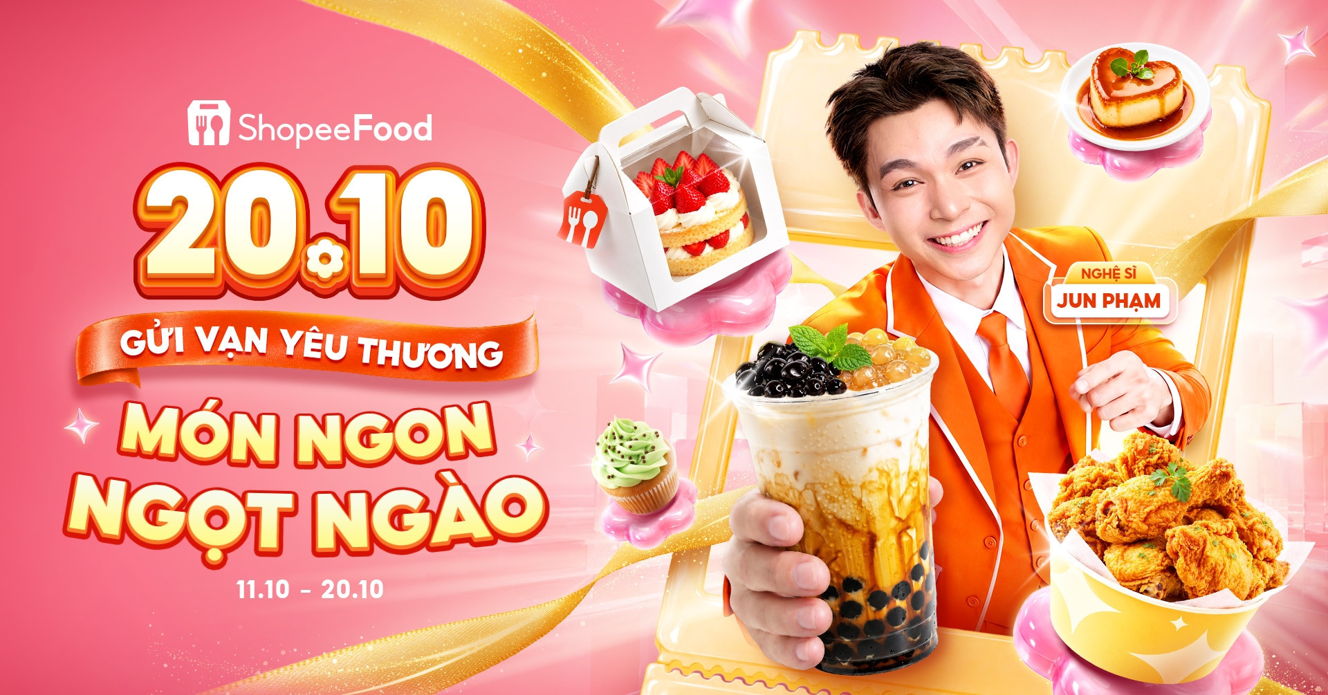 ShopeeFood chiêu đãi phái đẹp bằng vạn món ngon cùng deal hời nhân dịp 20.10缩略图