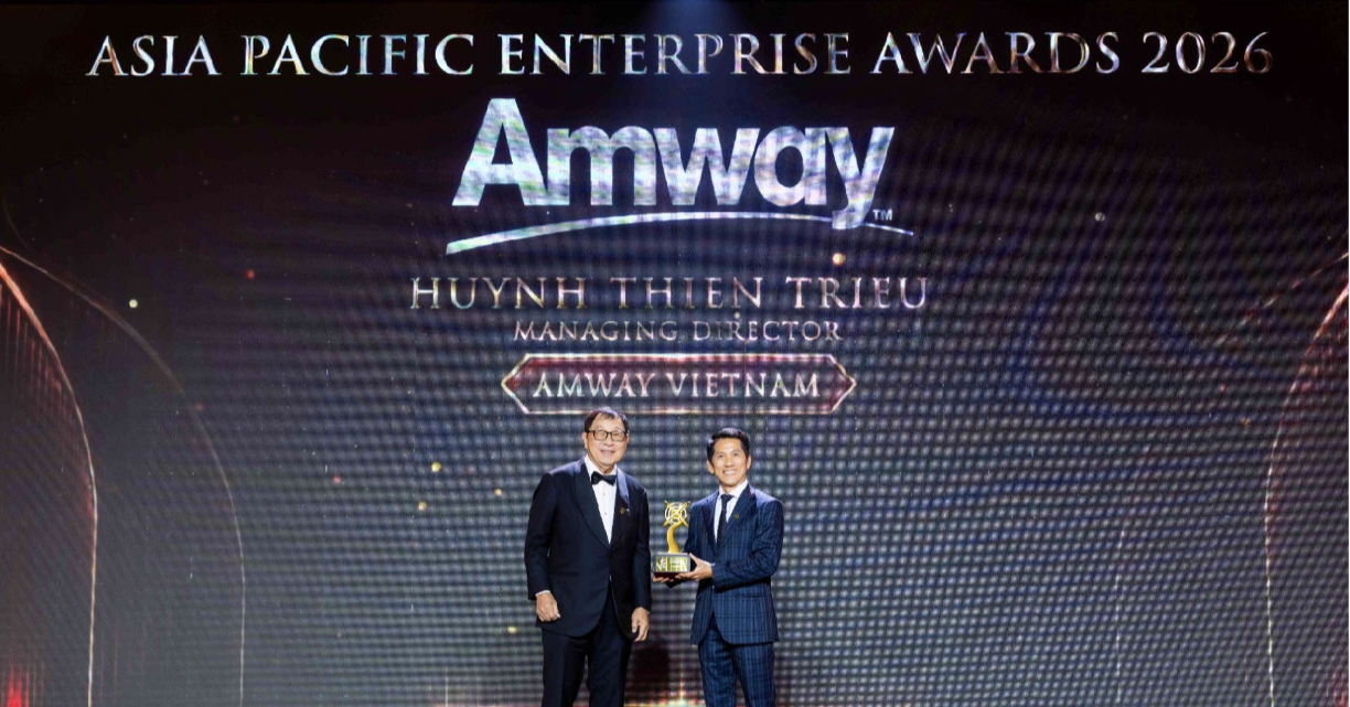 Tổng Giám đốc Amway Việt Nam hai năm liên tiếp nhận giải Doanh nhân xuất sắc châu Á缩略图
