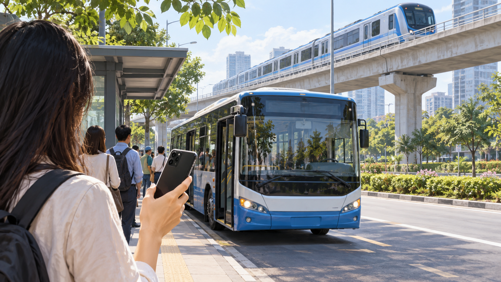 TP.HCM tích hợp mua vé xe buýt, metro trên VNeID缩略图